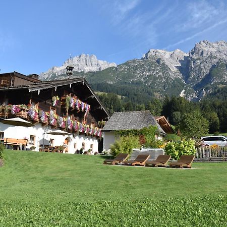 Brandstatthof Leogang Bed and Breakfast Buitenkant foto